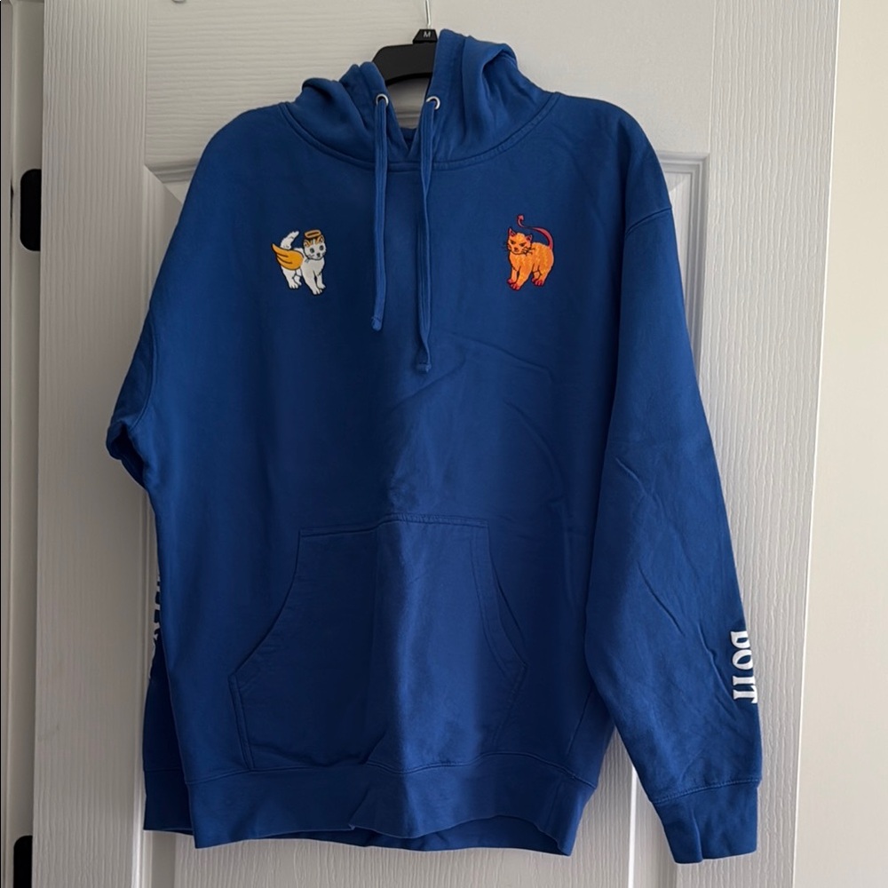 EMMA Blue Graphic Hoodie